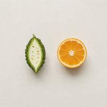 Bittermelone und Bitterorange