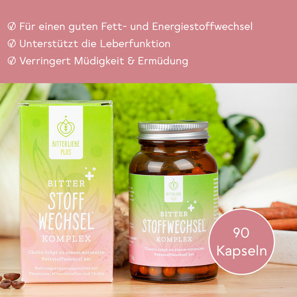 BitterLiebe Stoffwechsel Komplex Verpackung