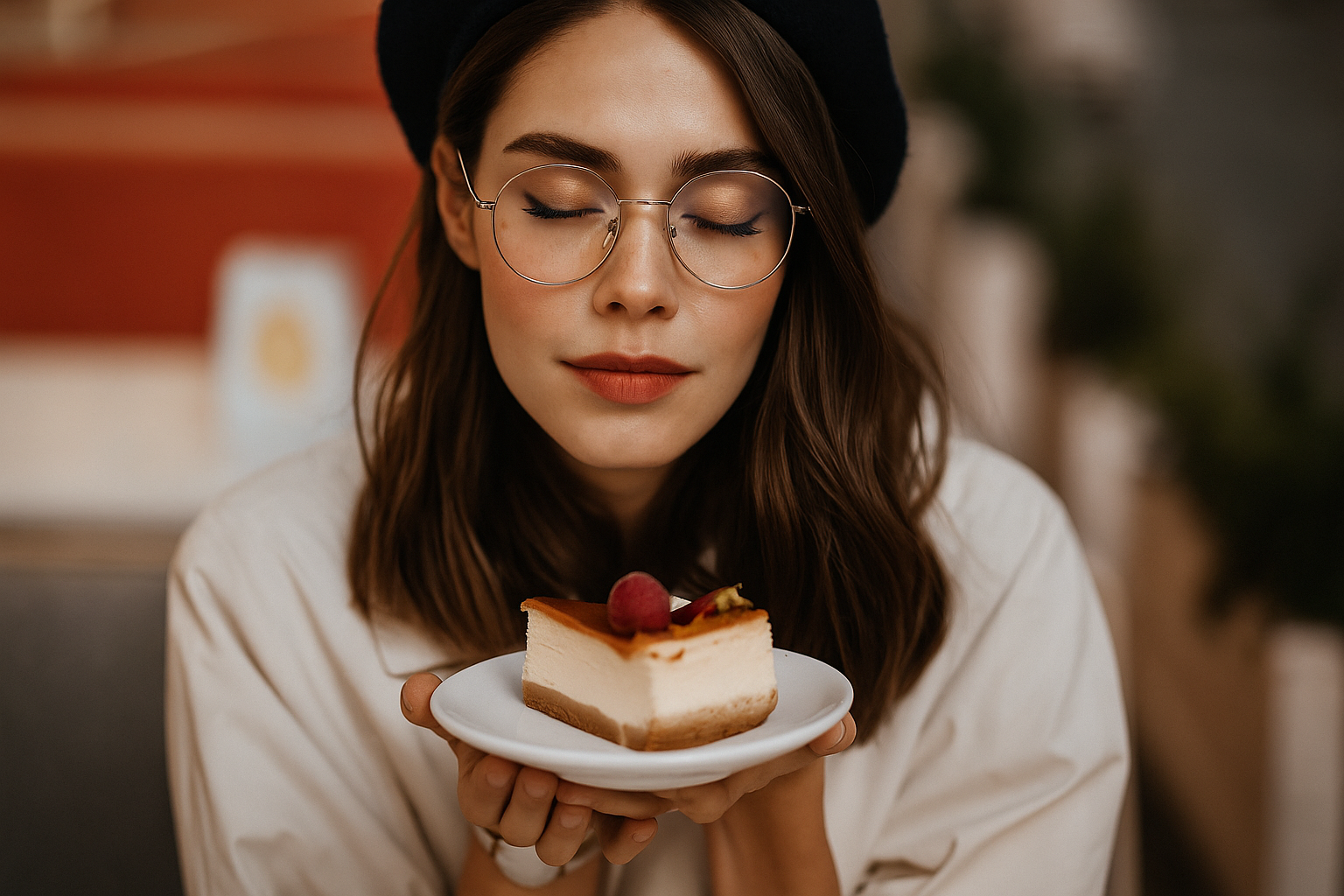  <a href="https://de.freepik.com/fotos-kostenlos/huebsches-junges-maedchen-mit-dunkler-welliger-frisur-modernem-make-up-stilvollen-ohrringen-und-beigem-trenchcoat-das-auf-der-terrasse-des-stadtcafes-sitzt-und-ein-stueck-kaesekuchen-haelt_16084305.htm">Bild von lookstudio auf Freepik</a>