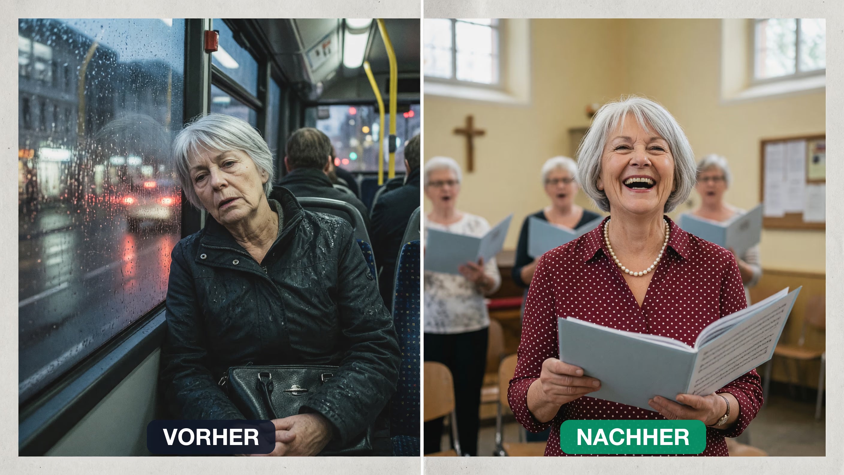 Renate W., 61, aus Freiburg — vorher und nachher