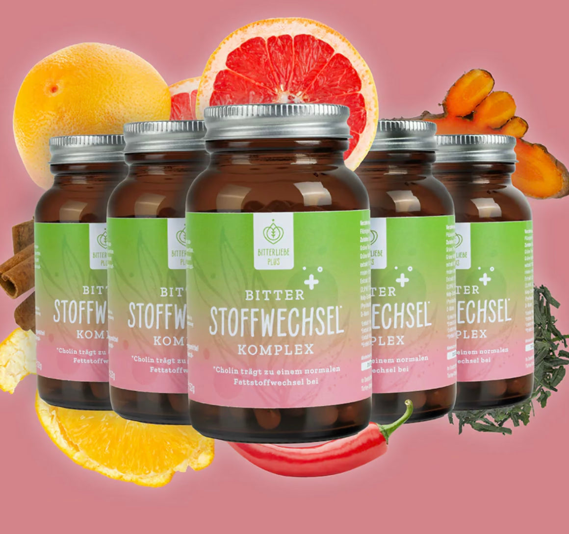 BitterLiebe Bitter Stoffwechsel Komplex Dosen