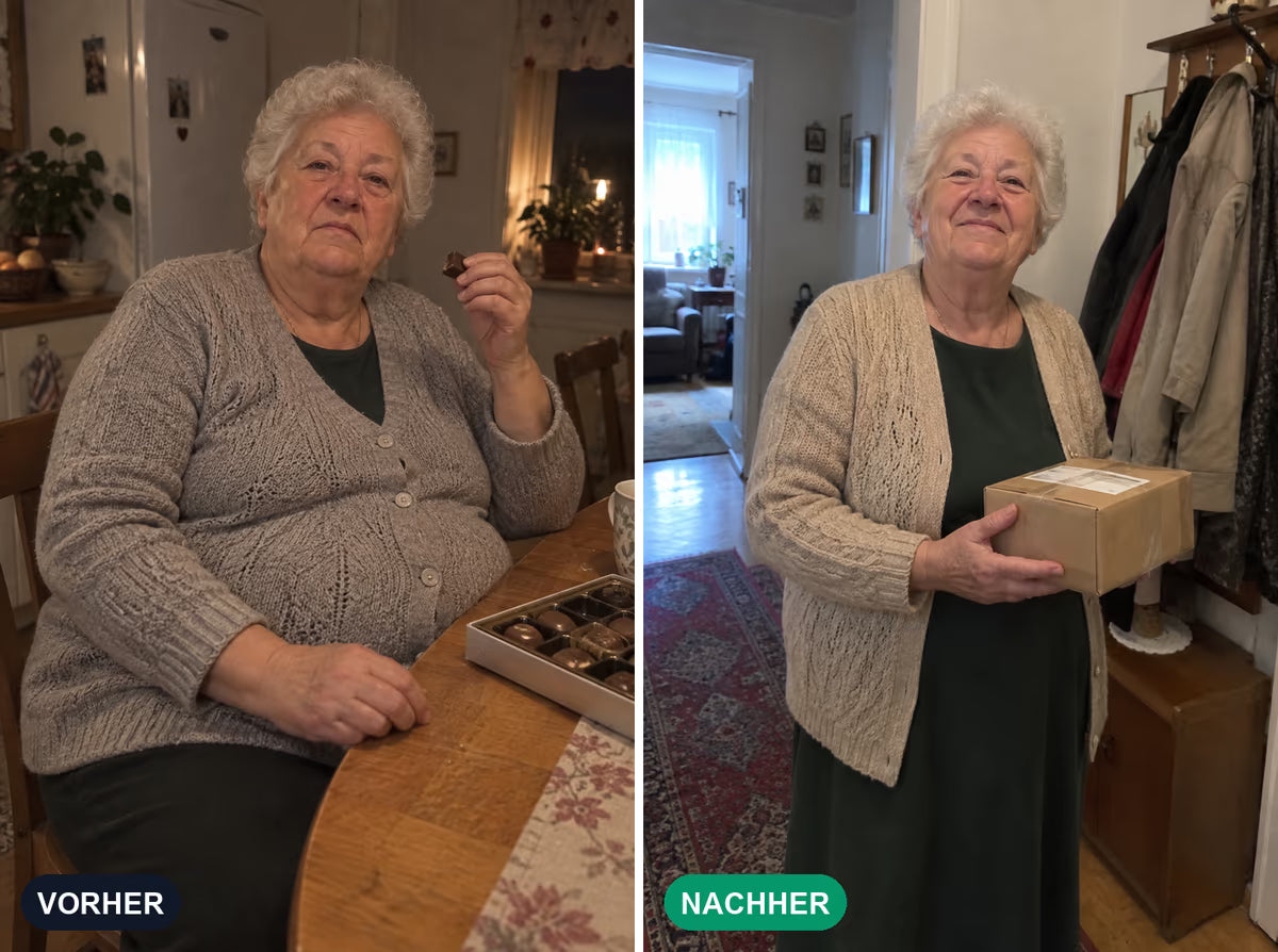 Vorher und nachher
