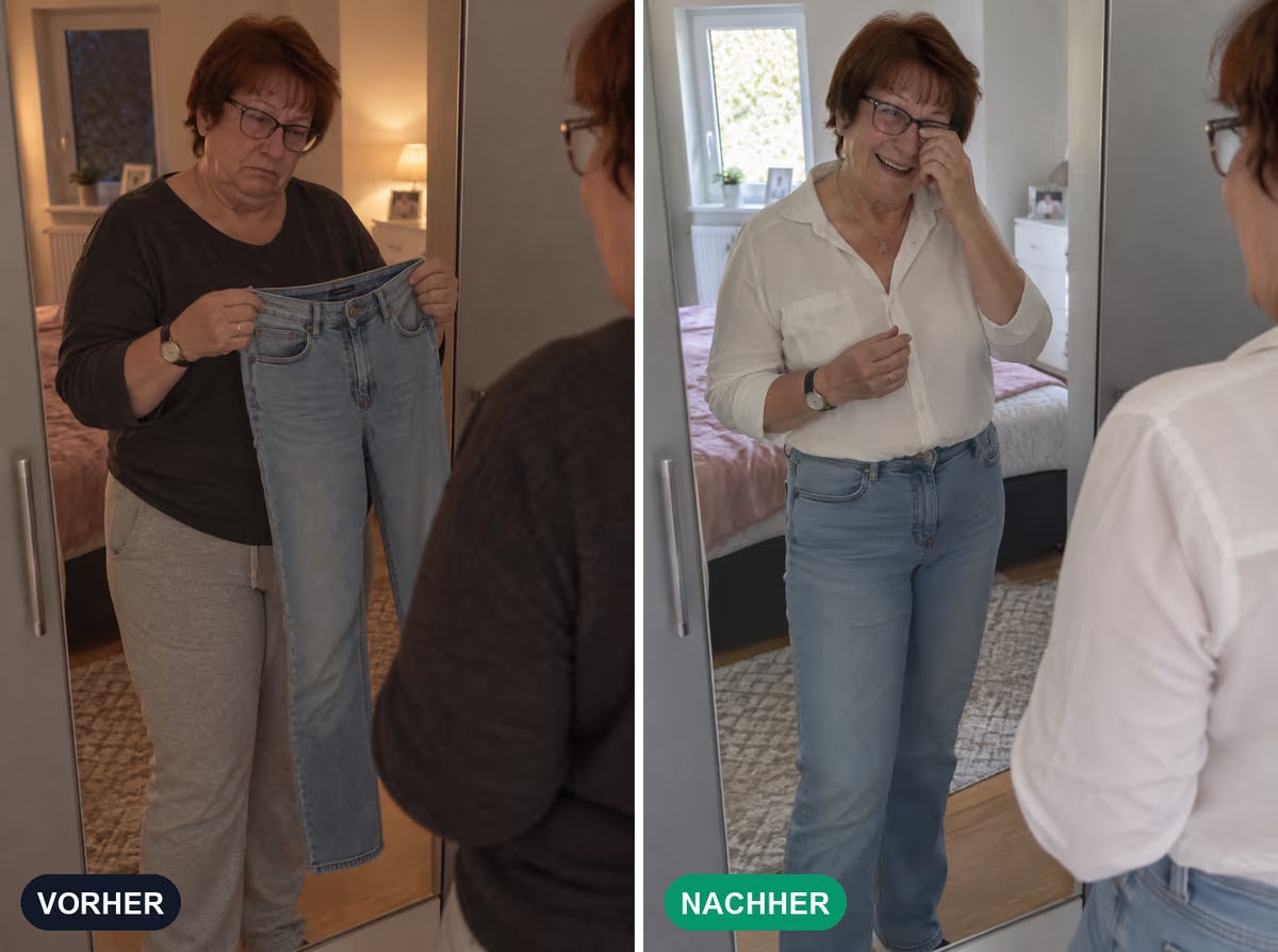 Vorher und nachher